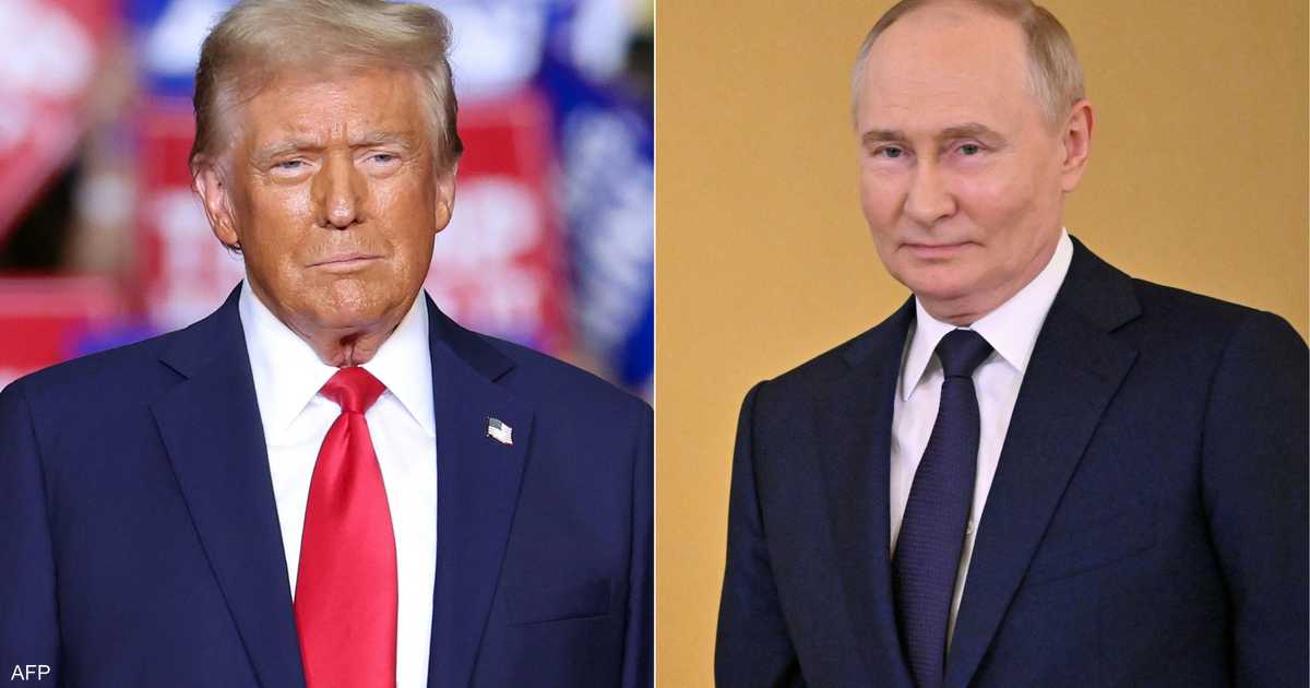 اتصال ساعة بين ترامب وبوتين لبحث حربي إيران وأوكرانيا