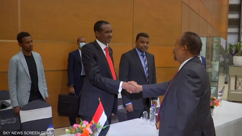 تورط (حمدوك) و(حميدتي) في عمليات اتجار بالبشر