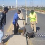 الهيئة القومية للطرق تشرع في صيانة كبري السليم دنقلا