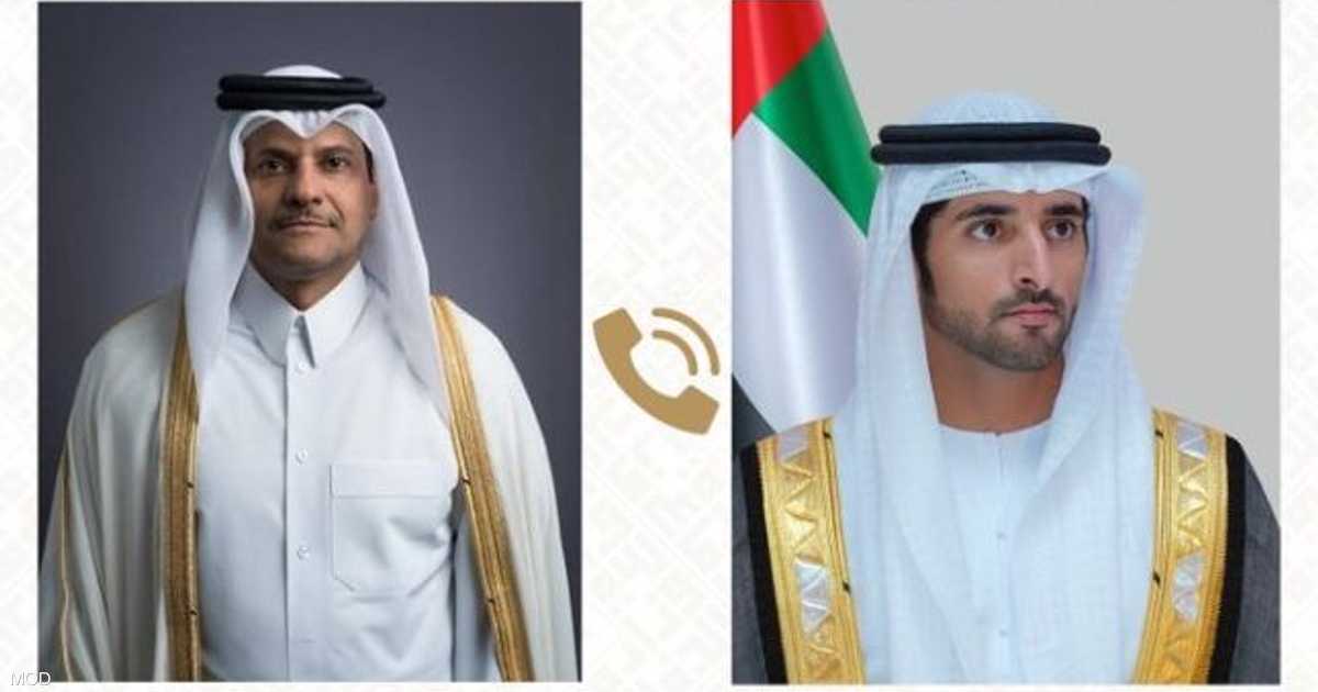 وزيرا دفاع الإمارات وقطر يبحثان التطورات الخطيرة في المنطقة