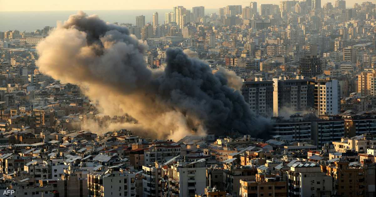 إسرائيل تشن غارات على الضاحية الجنوبية لبيروت