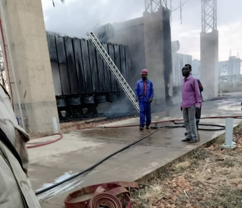 استهداف محطة كهرباء أم دباكر بالمسيرات وانقطاع التيار