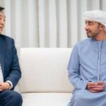 عبد الله بن زايد يبحث مع مبعوث الصين الاعتداءات الإيرانية