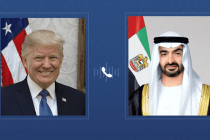 محمد بن زايد وترامب يبحثان التطورات التي تشهدها المنطقة