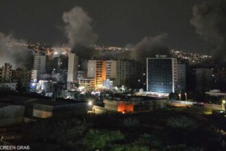 غارات إسرائيلية عنيفة على الضاحية الجنوبية لبيروت