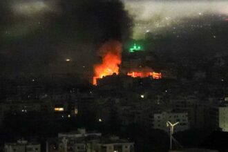 إسرائيل تقصف 10 أهداف استراتيجية لحزب الله في بيروت