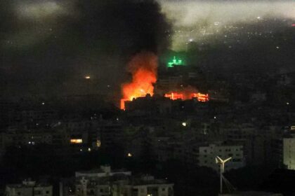 إسرائيل تقصف 10 أهداف استراتيجية لحزب الله في بيروت