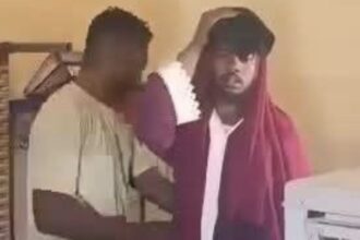 تفاصيل القبض على مصحح الإحداثيات يرتدي زيًا نسائيًا في الأبيض