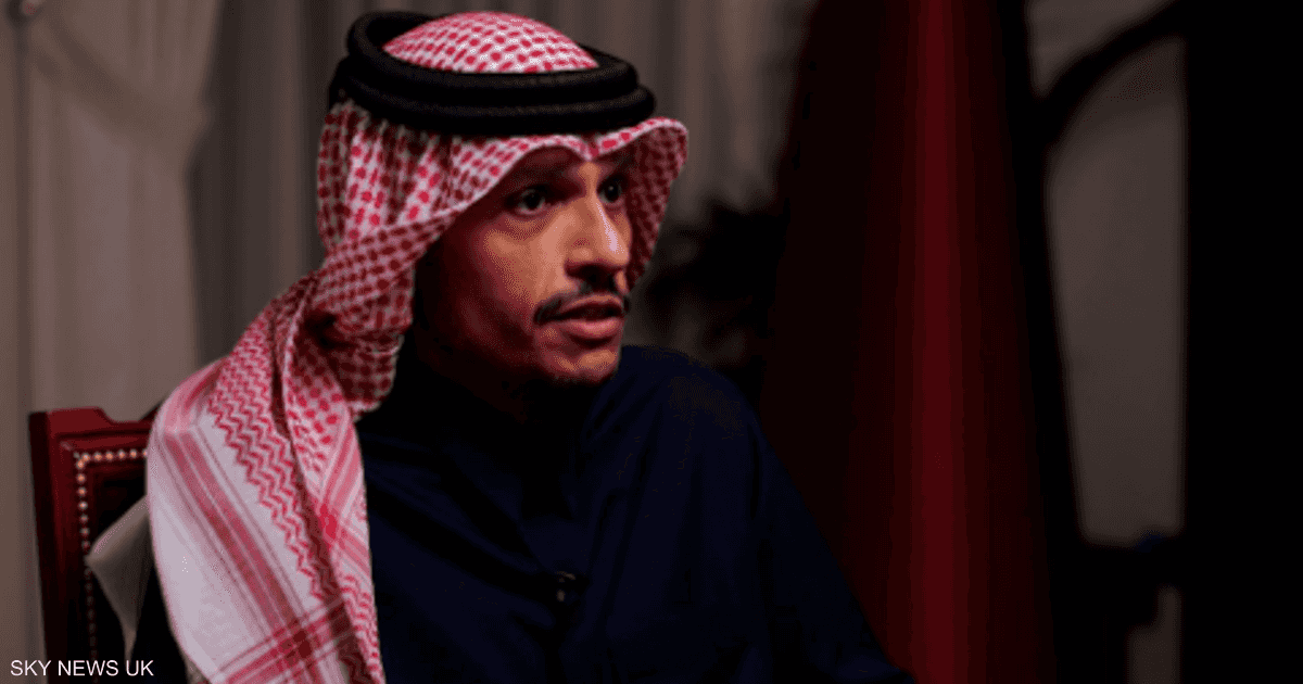 رئيس وزراء قطر: سوء تقدير إيران "دمر كل شيء"