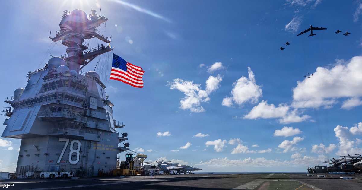 سنتكوم تكشف تفاصيل حريق في حاملة الطائرات "جيرالد فورد"