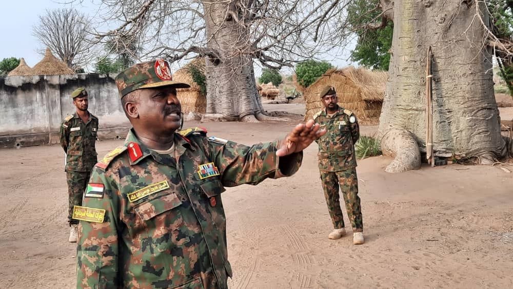 القوات المسلحة تستعيد السيطرة على منطقتي جرط شرق ومعسكر بلامو