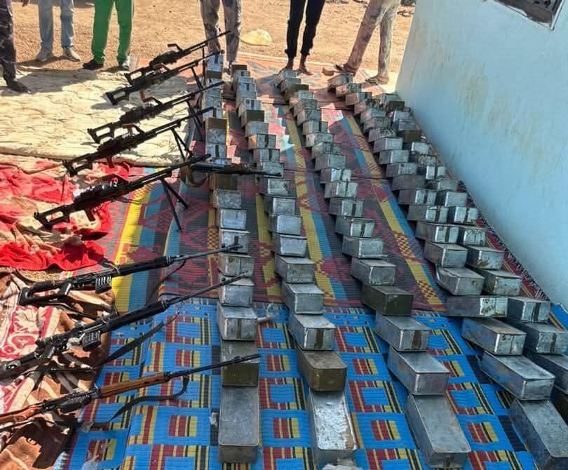 ضبط أسلحة وذخائر في أمبدة غرب أمدرمان