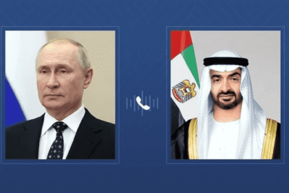 رئيس دولة الإمارات يتلقى اتصالا هاتفيا من الرئيس الروسي
