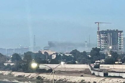 بغداد: إصابة مهبط مروحيات في مجمع السفارة الأميركية