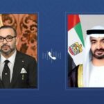 محمد بن زايد وملك المغرب يبحثان هاتفياً التطورات الإقليمية