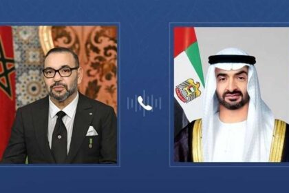 محمد بن زايد وملك المغرب يبحثان هاتفياً التطورات الإقليمية