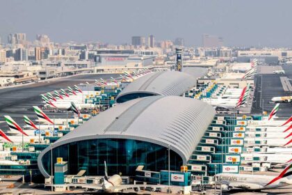 إصابة 4 أشخاص بعد حادث في مطار دبي الدولي