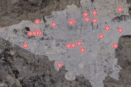 فيديو.. إسرائيل تضرب مقرات قيادة الأمن الداخلي في طهران