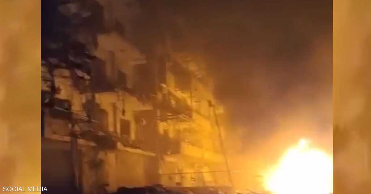 إسرائيل تعلن استهداف بنى تحتية لحزب الله في بيروت