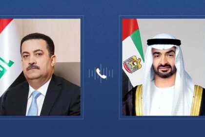 محمد بن زايد يبحث مع السوداني تطورات الأوضاع في المنطقة