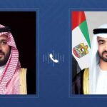 رئيس الإمارات يتلقى اتصالا هاتفيا من ولي عهد السعودية
