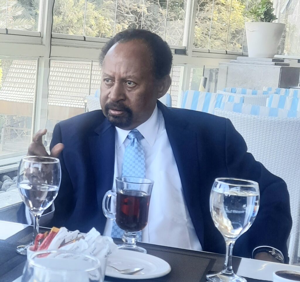 حمدوك يوجه رسالة تضامن لدول مجلس التعاون الخليجي والأردن