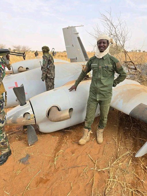 الجيش السوداني يعلن اسقاط مسيرة استراتيجية في الأبيض