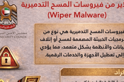 الإمارات.. تحذير من فيروسات تمسح البيانات وتعطل الأنظمة