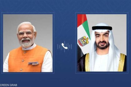 محمد بن زايد ورئيس وزراء الهند يبحثان هاتفيا تطورات المنطقة