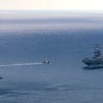 واشنطن تعلن اعتراض سفينة خاضعة للعقوبات بالمياه الدولية