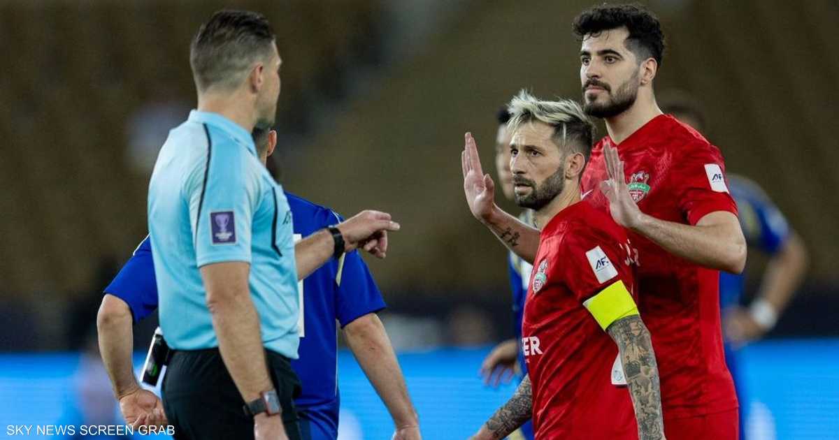 الأهلي الإماراتي يطالب بإعادة مباراة دوري أبطال آسيا بعد إلغاء هدف مؤجل بقرار تحكيمي غامض
