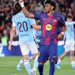 لامين يامال يصاب بتمزق عضلي ويربك خطط برشلونة قبل كأس العالم.