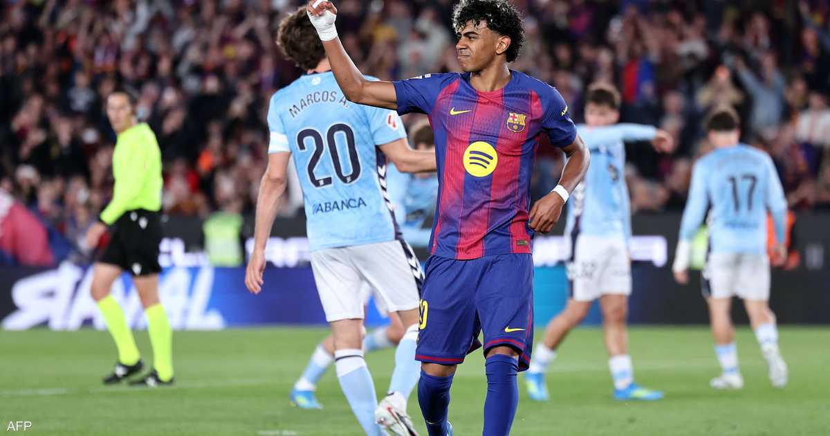 لامين يامال يصاب بتمزق عضلي ويربك خطط برشلونة قبل كأس العالم.