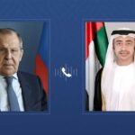 الاتصال يبحث تطور العلاقات الإماراتية الروسية وتعزيز التعاون المشترك في الشؤون الإقليمية والدولية.