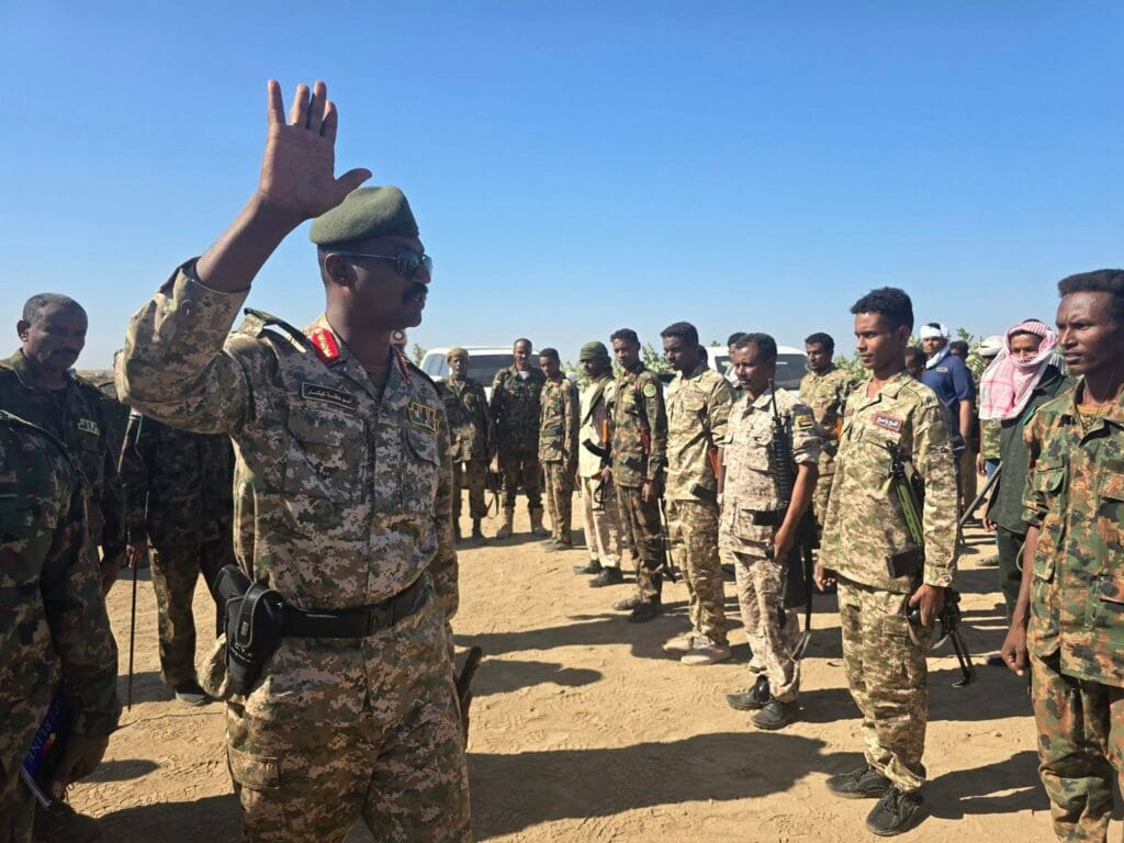توحيد القوات المسلحة السودانية يتصدر رؤية قوات درع السودان.