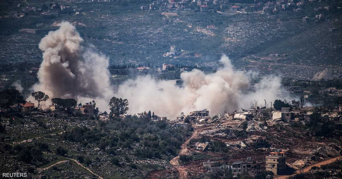 الجيش الإسرائيلي يعلن قصف مواقع لحزب الله جنوبي لبنان بعد إطلاق صواريخ باتجاه إسرائيل