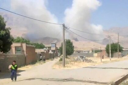 صوت أنشطة دفاع جوي سمع في كرمانشاه ومحيطها.