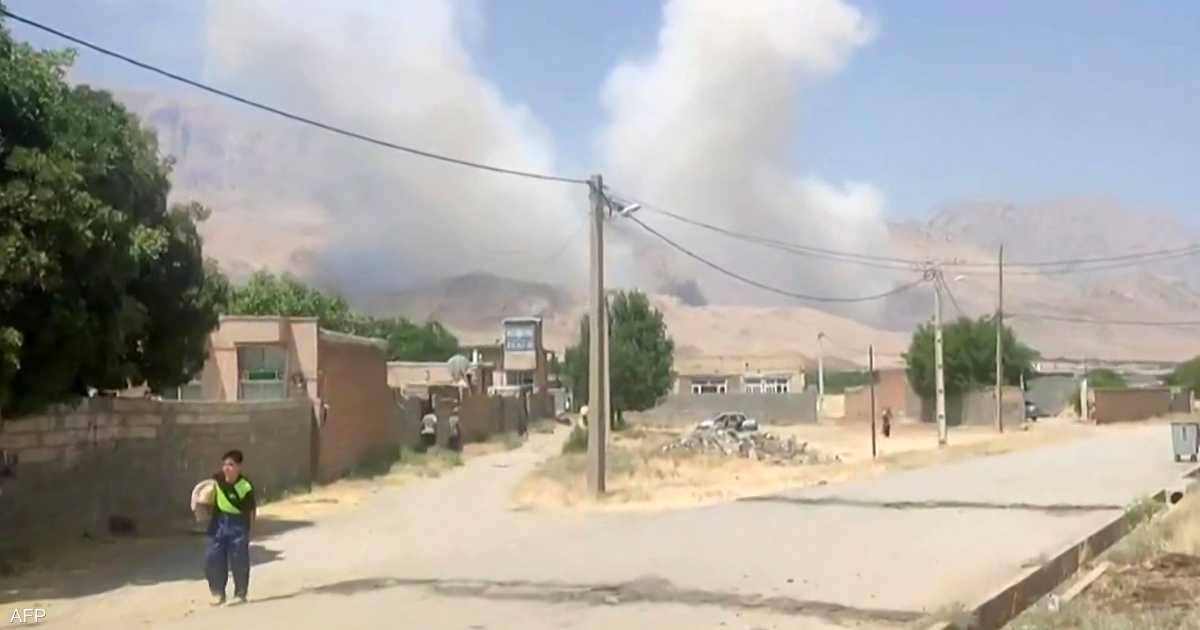 صوت أنشطة دفاع جوي سمع في كرمانشاه ومحيطها.