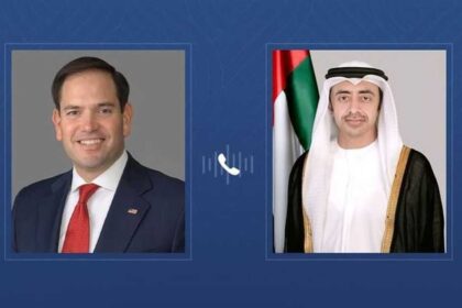 اتصال هاتفى بين الشيخ عبدالله بن زايد وروبيو يناقش الأوضاع الإقليمية والتعاون الاستراتيجى