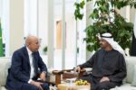 الرئيس الموريتاني يؤكد حرص بلاده على تطوير علاقاتها مع الإمارات خلال لقائه الشيخ محمد بن زايد