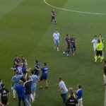 شجار وحراس مرمى ومباراة ويسكا وسرقسطة تتحول إلى فوضى قبل نهاية المباراة