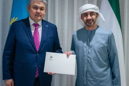 التعاون الإماراتي الكازاخستاني يبحث تداعيات الاعتداءات الإيرانية وتعزيز السلم الإقليمي والدولي