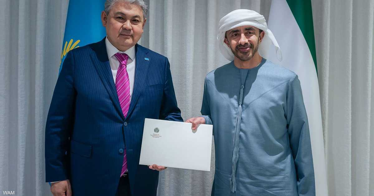 التعاون الإماراتي الكازاخستاني يبحث تداعيات الاعتداءات الإيرانية وتعزيز السلم الإقليمي والدولي