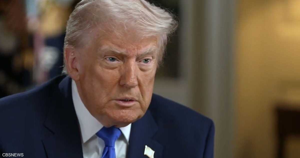 ترامب يعلن تلقي إيران رسالة بانهيارها وطلب فتح مضيق هرمز