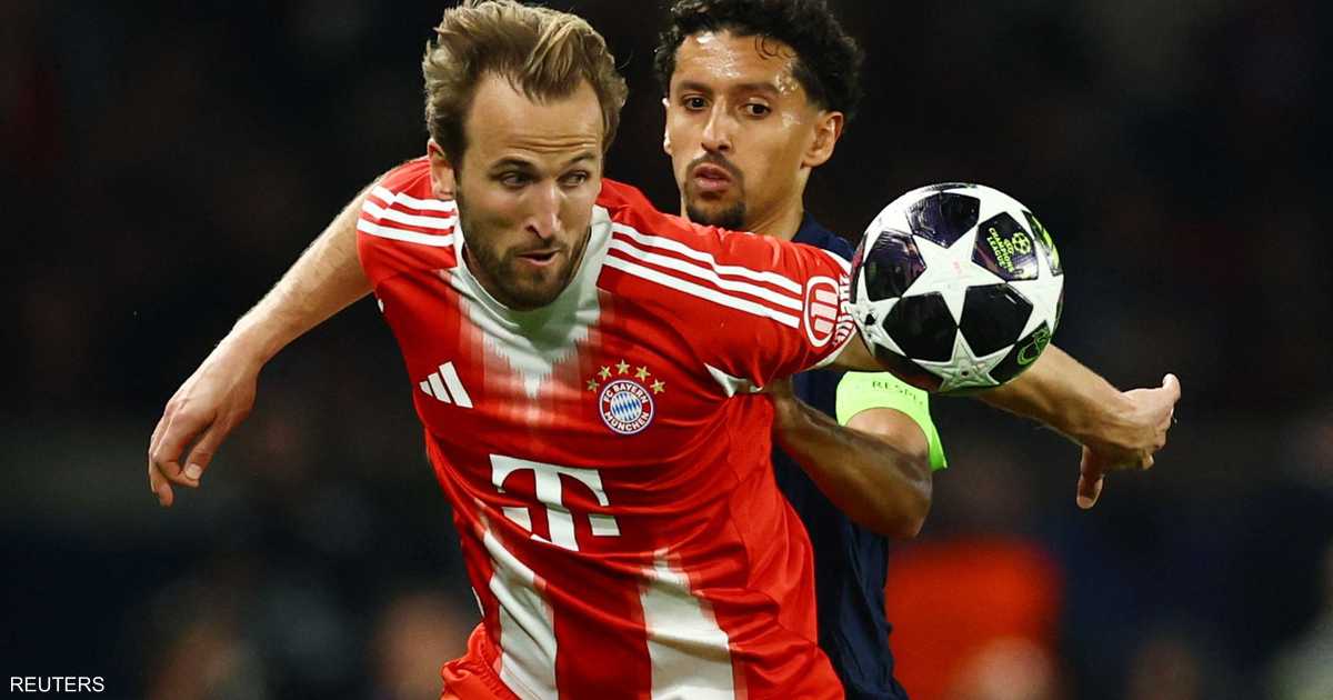باريس سان جرمان يفوز على بايرن ميونيخ بهدفين لثلاثة في الذهاب لدور الـ16 للدوري الأوروبي.