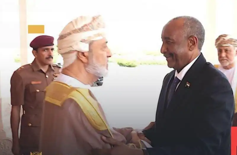 البرهان يصل عمان