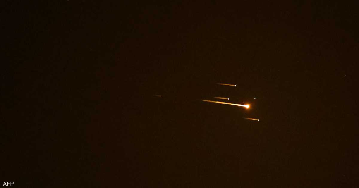 إسرائيل تتصدى لموجة صاروخية جديدة أطلقت من إيران