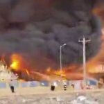 غارات تستهدف مجمعا للبتروكيماويات قرب شيراز جنوب إيران