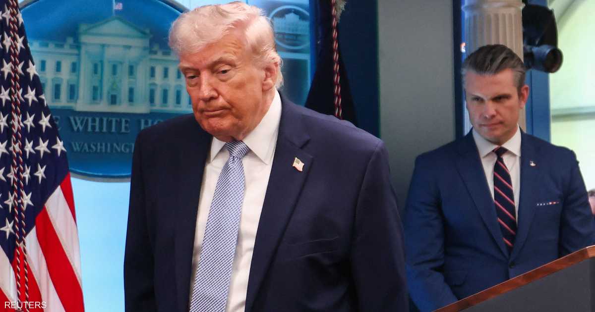 ترامب: لست قلقا بشأن "جرائم الحرب" في إيران