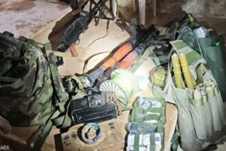 الجيش الإسرائيلي ينشر صور مخازن أسلحة تابعة لحزب الله